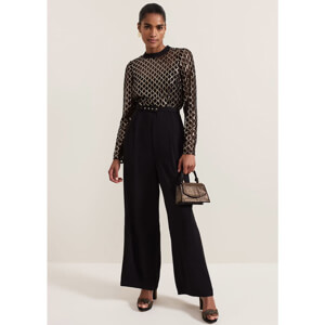 Phase Eight Amelia Sequin Bodice Jumpsuit